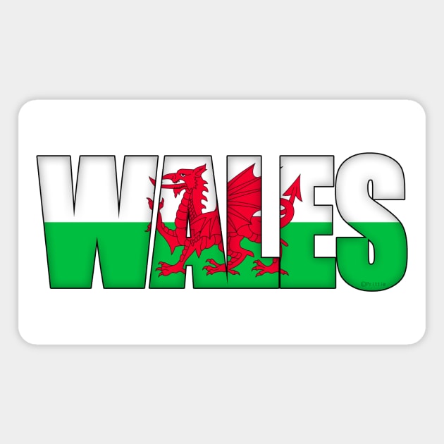 Wales Magnet by SeattleDesignCompany